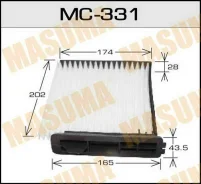 ��������� ������ �������� MC-331 Masuma ��-208E Masuma MC331 ����