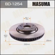���� ��������� front TO Alphard/Estima Masuma, �������� BD1254 ����