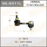 ���� ������������� Masuma ML-6311L / front HO Accord/ CL7 04-05 LH Masuma, ����� �������� ML6311L ����