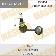���� ������������� Masuma ML-6270L / front HO CR-V RD4, 5 LH Masuma, ����� �������� ML6270L ����