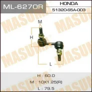 ���� ������������� Masuma ML-6270R / front HO CR-V RD4, 5 RH Masuma, ������ �������� ML6270R ����