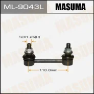 ���� ������������� Masuma ML-9043L / front Lexus RX350/RX450H LH Masuma, ����� �������� ML9043L ����