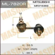 ���� ������������� Masuma ML-7820R / front MI Lancer CJ4A, CN9A, CP9A RH Masuma, ������ �������� ML7820R ����