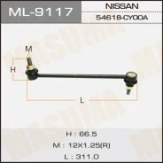���� ������������� Masuma ML-9117 / front NI JUKE 10- Masuma, �������� ML9117 ����