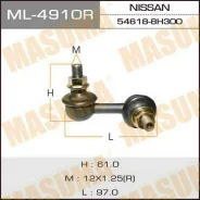 ���� ������������� Masuma ML-4910R / front NI X-Trail/ T30 RH Masuma, ������ �������� ML4910R ����