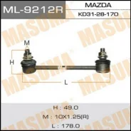 ���� ������������� Masuma ML-9212R / rear Mazda/ CX5 11- RH Masuma, ������ ������ ML9212R ����
