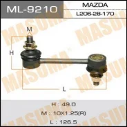 ���� ������������� Masuma ML-9210 / rear Mazda/ CX9 07- Masuma, ������ ML9210 ����