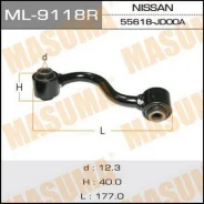 ���� ������������� Masuma ML-9118R / rear NI Qashqai, X-Trail 06- RH Masuma, ������ ������ ML9118R ����