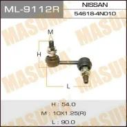���� ������������� Masuma ML-9112R / rear NI Serena C24 RH Masuma, ������ ������ ML9112R ����