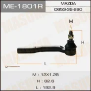 ���������� ������� ���� Masuma ME-1801R / Mazda 2 RH Masuma, ������ ME1801R ����