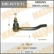 ���������� ������� ���� Masuma ME-N151L / NI Altima/ L32 LH Masuma, ����� MEN151L ����