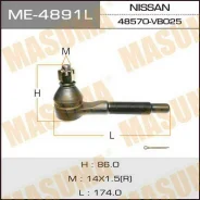���������� ������� ���� Masuma ME-4891L / NI out Safari Y61 LH Masuma, ����� ME4891L ����