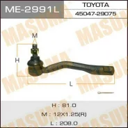 ���������� ������� ���� Masuma ME-2991L / TO #T19# LH Masuma, ����� ME2991L ����
