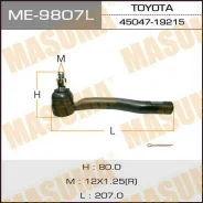 ���������� ������� ���� Masuma ME-9807L / TO Auris/ NZE15#, ZRE15# LH Masuma, ����� ME9807L ����