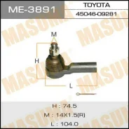 ���������� ������� ���� Masuma ME-3891 / TO Hilux SURF/ KUN2#, KUN3#, GGN25, GGN35 ME-3891 Masuma ME3891 ����