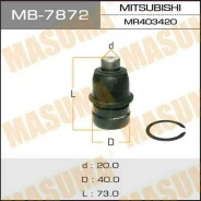 ������� ����� Masuma MB-7872 / front low MI Airtrek/ CU2W, CU4W, CU5W Masuma, �������� MB7872 ����