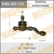 ������� ����� Masuma MB-3512L / front low TO X9#, X10# LH Masuma, ����� �������� MB3512L ����