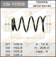 ������� �������� Masuma CS-1059 / front, TO Probox, NCP50 Masuma, �������� CS1059 ����