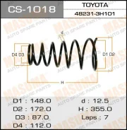 ������� �������� Masuma CS-1018 / rear, TO Camry, Vista, SV41, CV40 Masuma, ������ CS1018 ����