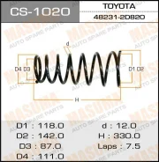 ������� �������� Masuma CS-1020 / rear, TO Carina, Corona, AT19#, AT21#, CT190 Masuma, ������ CS1020 ����