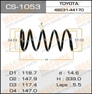 ������� �������� Masuma CS-1053 / rear, TO Ipsum, ACM21W Masuma, ������ CS1053 ����