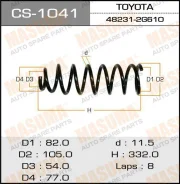 ������� �������� Masuma CS-1041 / rear, TO Premio, ZZT240 Masuma, ������ CS1041 ����