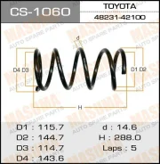 ������� �������� Masuma CS-1060 / rear, TO RAV4, ACA20W, ACA21W Masuma, ������ CS1060 ����