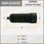 ������� ����� ������� Masuma MR-2405 Honda JAZZ 2009- Masuma MR2405 ����