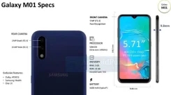 Samsung Galaxy M01. �/�, �����, 3G, 4G LTE, Dual-SIM ����