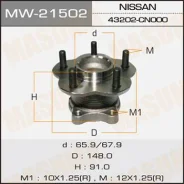 ��������� ���� Nissan rear Teana/ J31 Masuma, ������ MW21502 ����