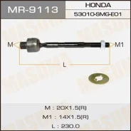 ������� ���� Masuma MR-9113 / HO Civic 2006- Masuma MR9113 ����