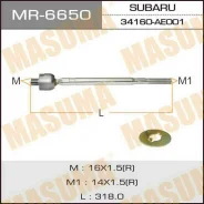 ������� ���� Masuma MR-6650 / SU Legacy/Forester/Imprezza.03- Masuma MR6650 ����