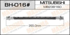 ����� ��������� Masuma BH-016 / MMC- /front/rear/ Pajero, RVR, Delica Masuma, ��������/������ BH016 ����