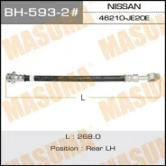 ����� ��������� Masuma BH-593-2 / N- /rear/ X-Trail T31 LH Masuma, ����� ������ BH5932 ����