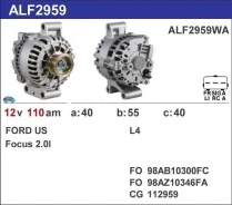 ��������� FORD Focus 20I 12V 110A WAI 112959 WAI 1235011FD2 ����