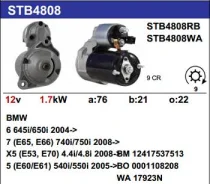 ������� BMW X5 4.8i E53 2004-2006 X5 4.8i E70 2007- KR Krauf STB4808 ����
