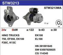 ������� HINO EK100, K13C Ranger, Trucks 750 MH 11T Motorherz STW9213 ����