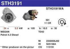 ������� Nissan TD42 24V 3,5kw, ��� ���� Denso WAI STN3191WD ����