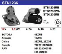 ������� Toyota 1ZZ Corolla 1,1 kw, 11T MH Motorherz STB1236WA ����