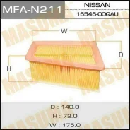 ��������� ������ Masuma Nissan, Almera 2012- A-0166 Masuma MFAN211 ����