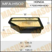 ��������� ������ LHD Masuma Honda, Civic, V1400, 06-09, A-8001 Masuma MFAH502 ����