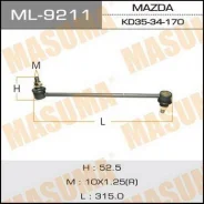 ���� ������������� Masuma ML-9211 / front Mazda/ CX5 / CX8 11- Masuma, �������� ML9211 ����
