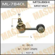 ���� ������������� Masuma ML-7840L / front MI Pajero V6#W, V7#W LH Masuma, ����� �������� ML7840L ����