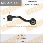 ���� ������������� Masuma ML-9119L / rear NI JUKE 2010- LH Masuma, ����� ������ ML9119L ����