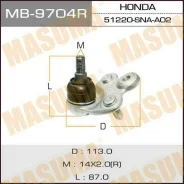 ������� ����� Masuma MB-9704R / front low HO Civic/ FD1, FD3 Masuma, �������� MB9704R ����