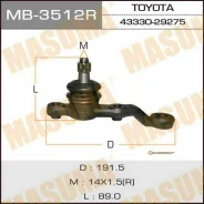 ������� ����� Masuma MB-3512R / front low TO X9#, X10# RH Masuma, ������ �������� MB3512R ����