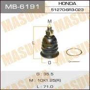 ������� ����� Masuma MB-6191 / front up HO EG#, EH1, EK#, EJ7 Masuma, �������� MB6191 ����