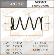 ������� �������� Masuma CS-2012 / front, NI Cefiro/Teana A33, J3 Masuma, �������� CS2012 ����