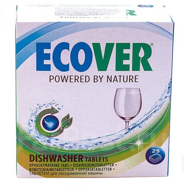 средство эковер для посудомоечных машин табл 500г 3 в 1.