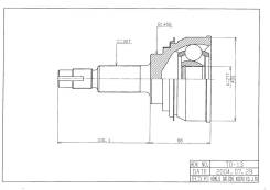 ���� �������� /������ /����� HDK ��� Scepter Windom 1992-1996; 27*56*30; TO-013; (TO-017) 4341033030 HDK TO013 ����